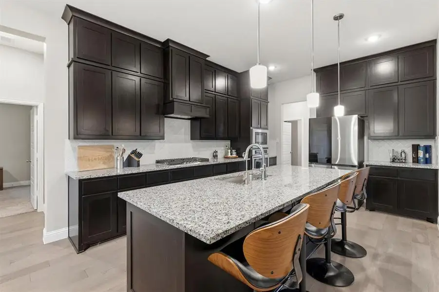 Furnished interior view inside a new home in Kentsdale Farms, DeSoto (Image 4).