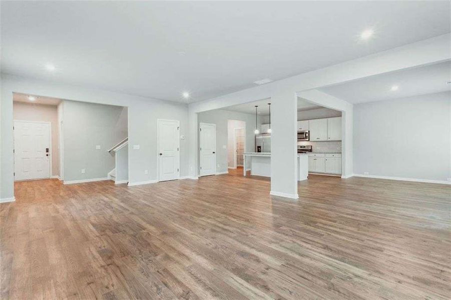 Spacious, unfurnished interior of a new home in The Reserve at Chapel Hill Phase II, Douglasville (Image 12). Spacious, unfurnished interior of a new home in The Reserve at Chapel Hill Phase II, Douglasville (Image 12).
