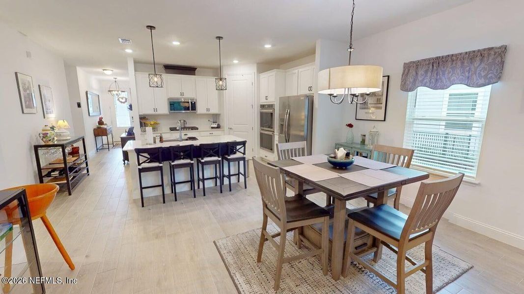 Furnished interior view inside a new home in Stillwater | Active Adult 55+, St. Johns (Image 12).