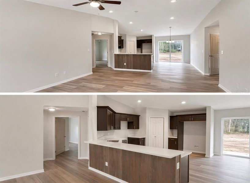 Furnished interior view inside a new home in , Summerfield (Image 3).