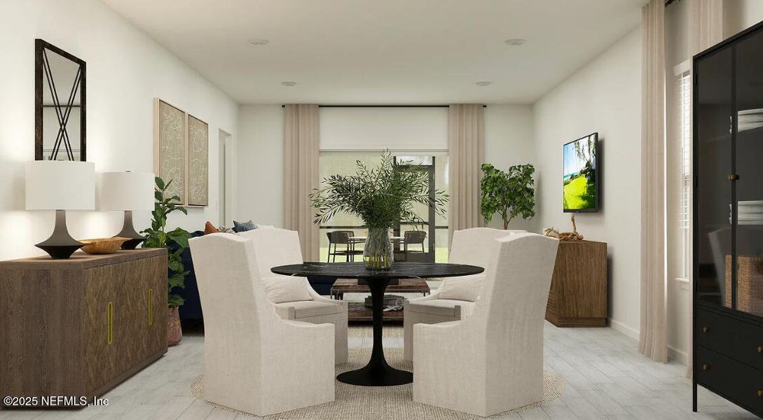 Furnished interior view inside a new home in Stillwater | Active Adult 55+: Stillwater (40s) - Royal Collection, St. Johns (Image 10). Furnished interior view inside a new home in Stillwater | Active Adult 55+: Stillwater (40s) - Royal Collection, St. Johns (Image 10).