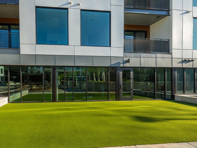 Community yoga lawn Community yoga lawn