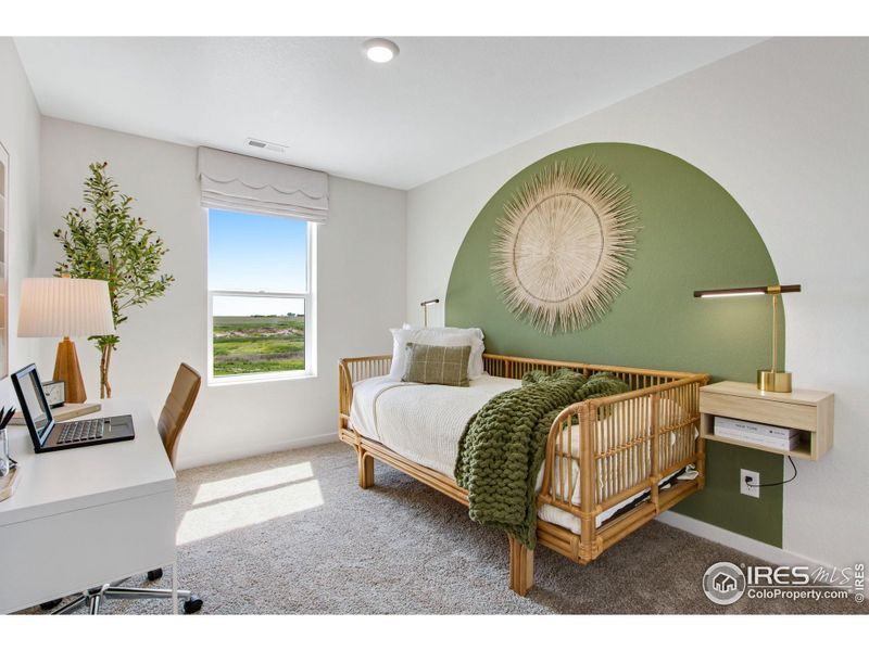 Furnished interior view inside a new home in Tailholt, Severance (Image 18). Furnished interior view inside a new home in Tailholt, Severance (Image 18).