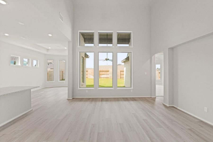 Spacious, unfurnished interior of a new home in The Trails, New Caney (Image 39). Spacious, unfurnished interior of a new home in The Trails, New Caney (Image 39).