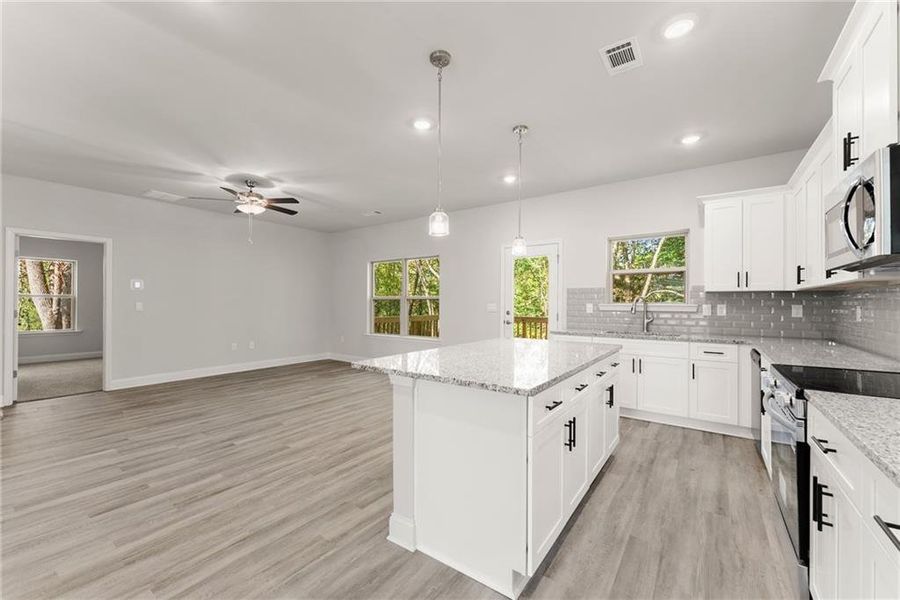 Furnished interior view inside a new home in Magnolia Villas, Cornelia (Image 4). Furnished interior view inside a new home in Magnolia Villas, Cornelia (Image 4).