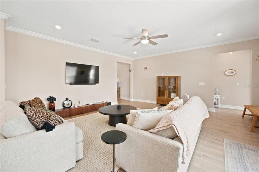 Furnished interior view inside a new home in Ocala Preserve, Ocala (Image 16).