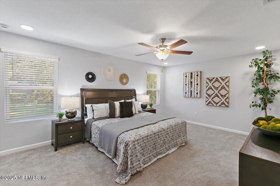 Furnished interior view inside a new home in , Jacksonville (Image 14).