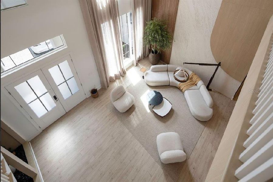 Furnished interior view inside a new home in , Montverde (Image 21).