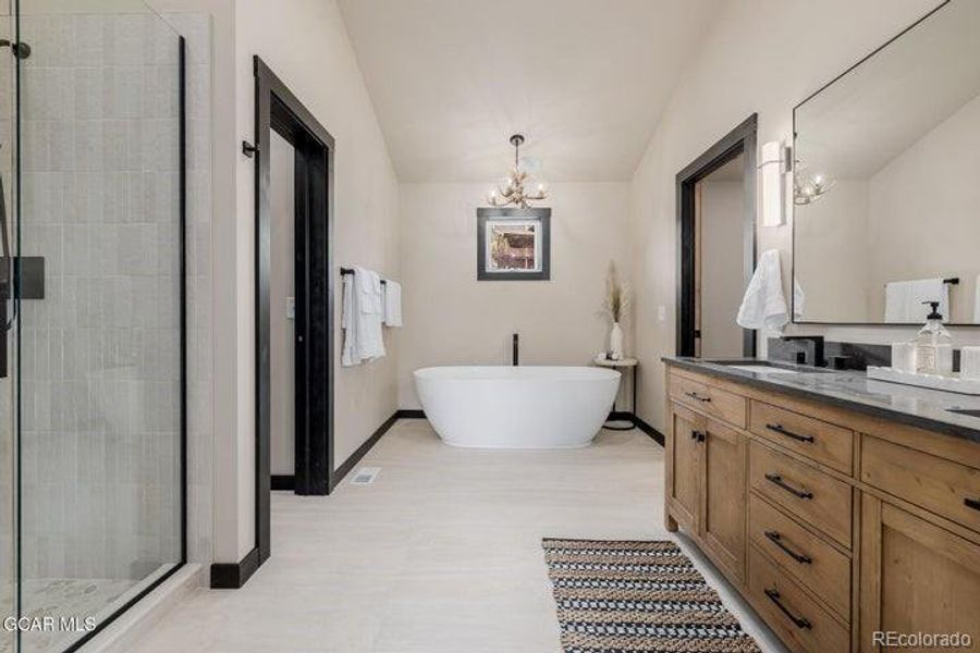 Furnished interior view inside a new home in , Granby (Image 10). Furnished interior view inside a new home in , Granby (Image 10).