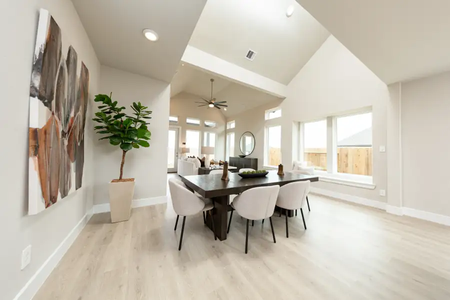 Furnished interior view inside a new home in Jordan Ranch, Katy (Image 9).
