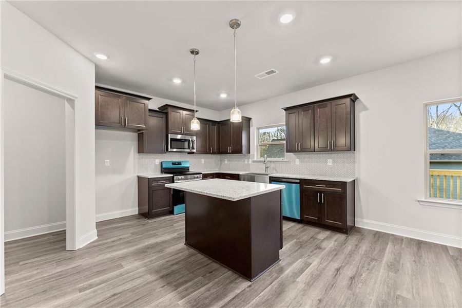 Furnished interior view inside a new home in Magnolia Villas, Cornelia (Image 7).