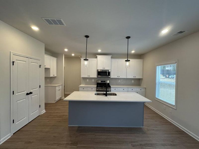Furnished interior view inside a new home in Jefferson Street, Austell (Image 5).