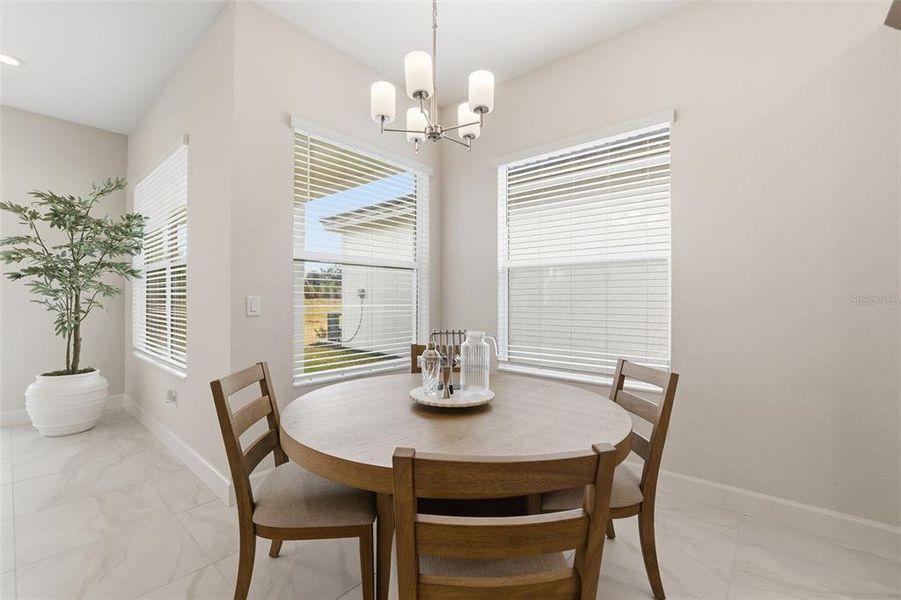 Furnished interior view inside a new home in Valencia Ridge, Wesley Chapel (Image 27).