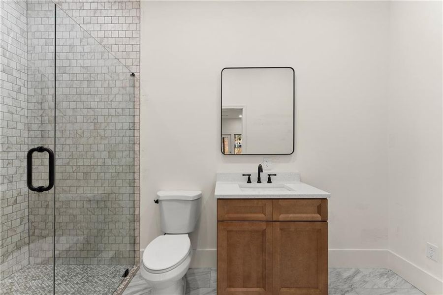 Furnished interior view inside a new home in , Dawsonville (Image 11).