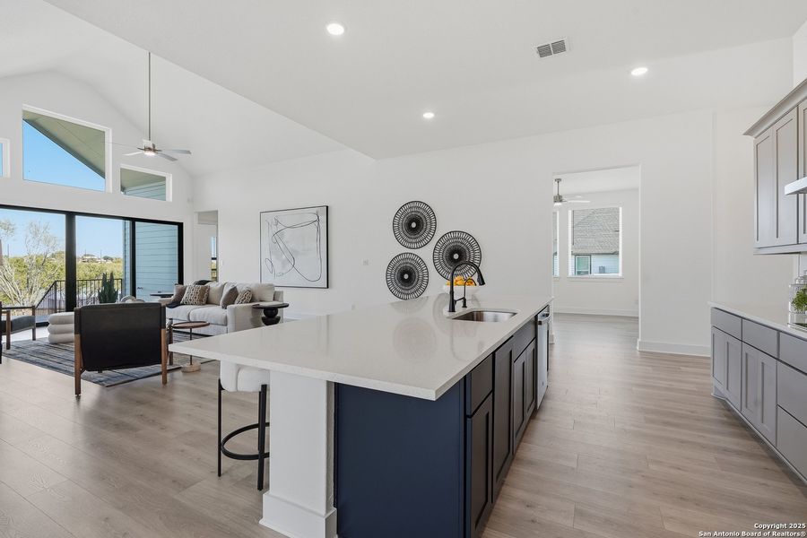 Furnished interior view inside a new home in Sienna Lakes, San Antonio (Image 14). Furnished interior view inside a new home in Sienna Lakes, San Antonio (Image 14).