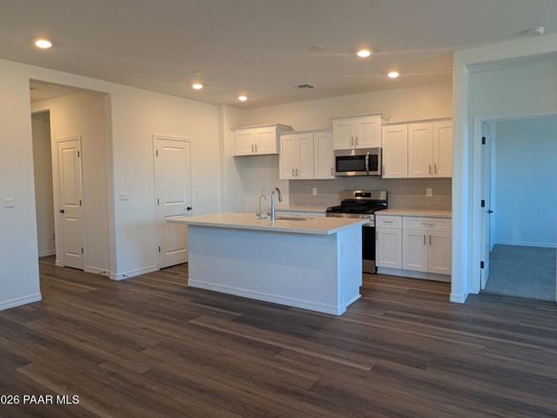 Furnished interior view inside a new home in South Ranch Destination Collection, Prescott (Image 7).