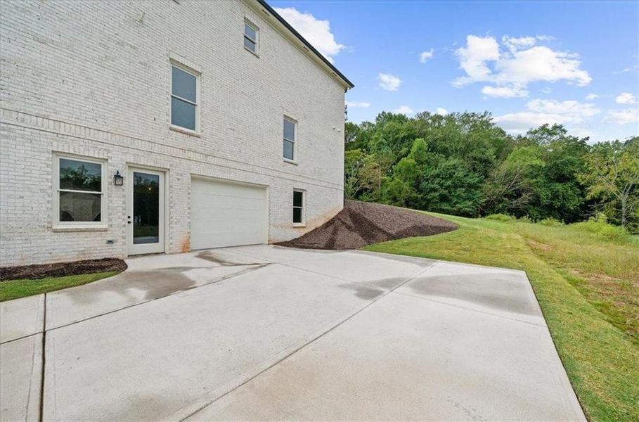 Exterior details and patio area of a home in , Canton (Image 36).