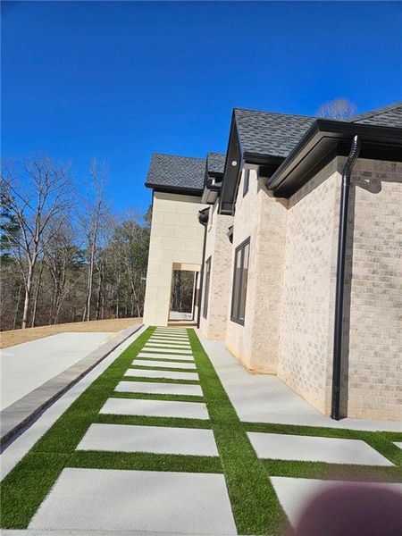 Exterior details and patio area of a home in , Dacula (Image 3). Exterior details and patio area of a home in , Dacula (Image 3).