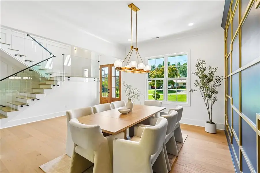 Furnished interior view inside a new home in , Buford (Image 16).