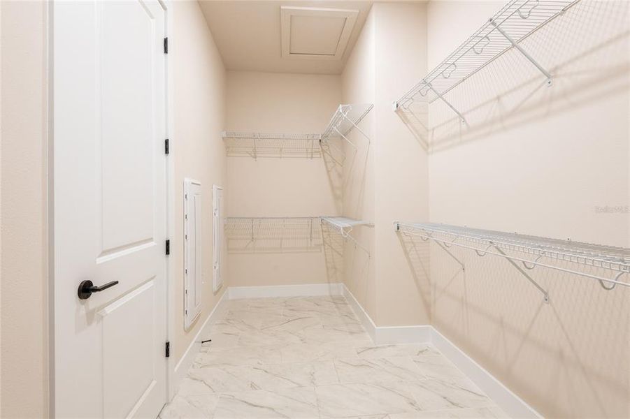 Master closet