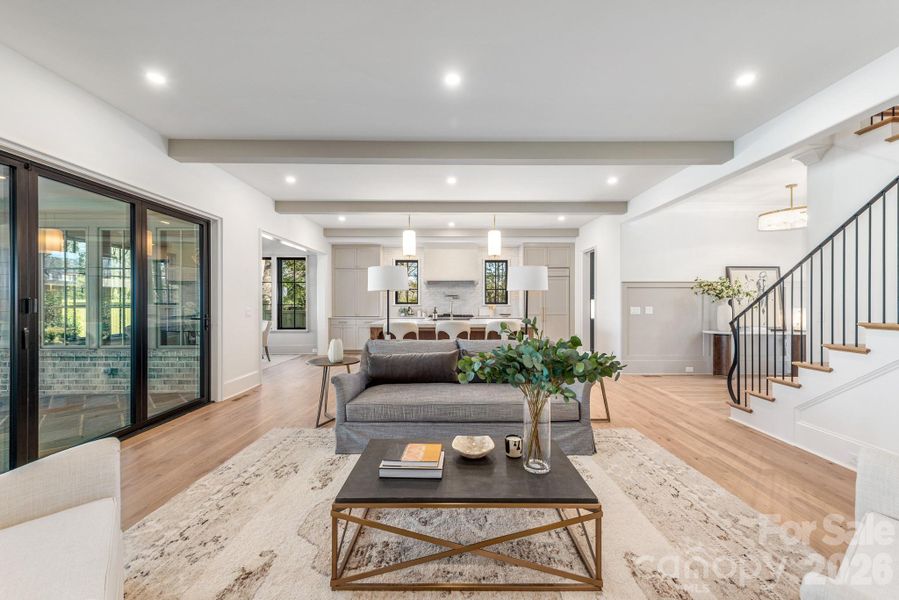 Furnished interior view inside a new home in , Charlotte (Image 14).