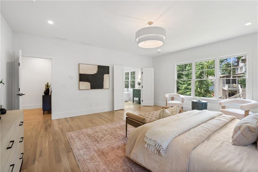 Furnished interior view inside a new home in , Brookhaven (Image 9).
