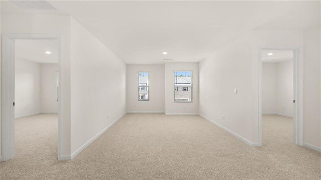 Spacious, unfurnished interior of a new home in The Reserve at Calcutta, Stockbridge (Image 14). Spacious, unfurnished interior of a new home in The Reserve at Calcutta, Stockbridge (Image 14).