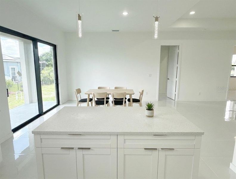 Furnished interior view inside a new home in , Cape Coral (Image 13). Furnished interior view inside a new home in , Cape Coral (Image 13).