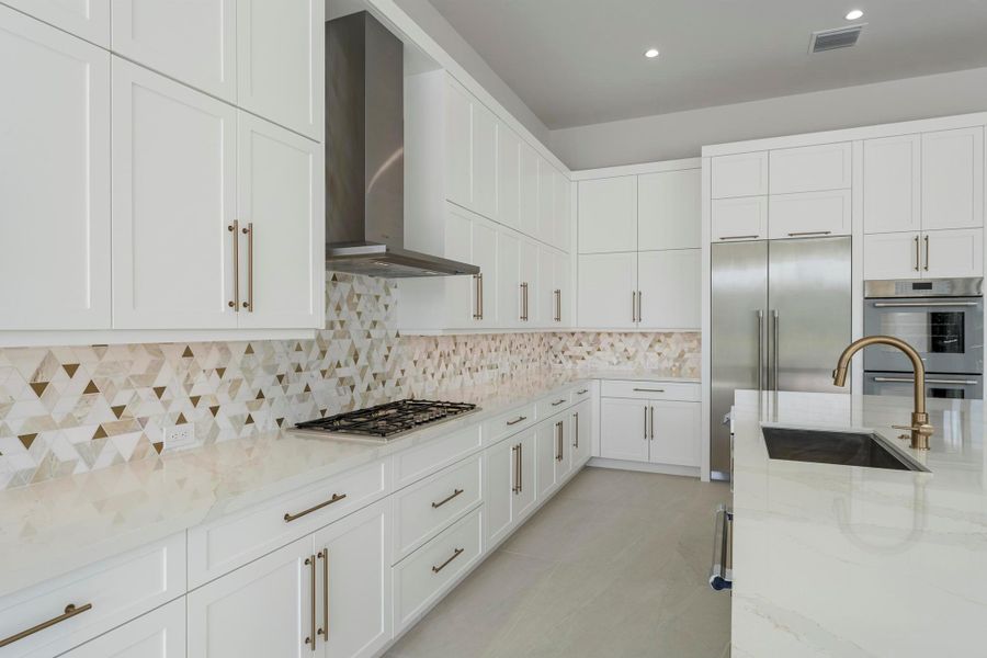 Furnished interior view inside a new home in , Port St. Lucie (Image 5).