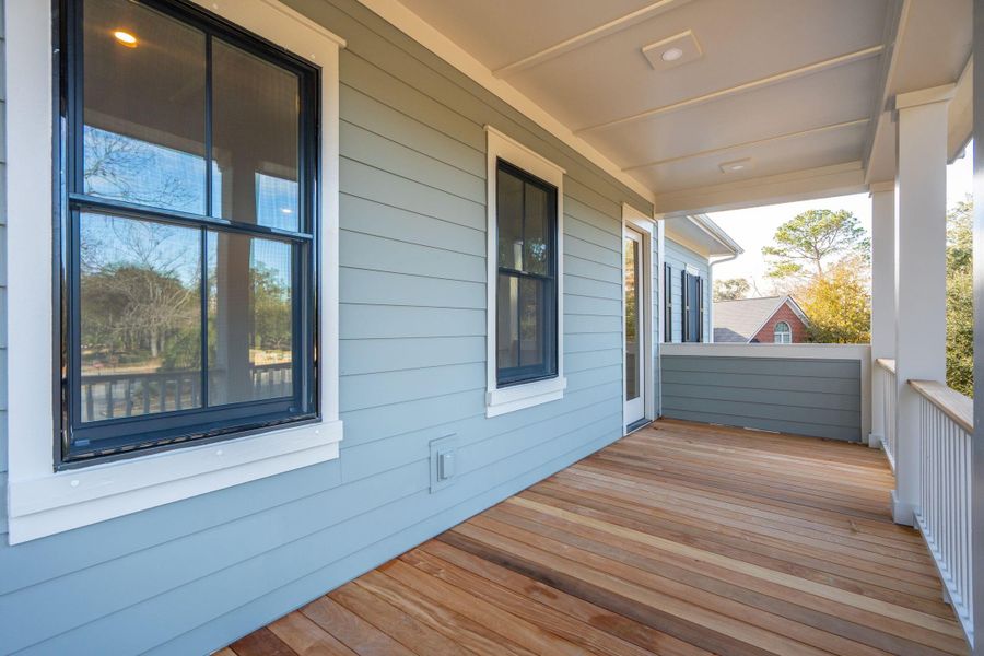 Exterior details and patio area of a home in , Johns Island (Image 43). Exterior details and patio area of a home in , Johns Island (Image 43).