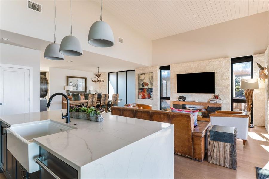Furnished interior view inside a new home in , Glen Rose (Image 5).