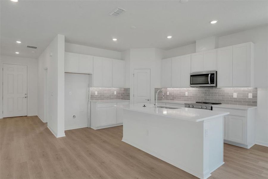 Furnished interior view inside a new home in Tuscan Hills, Dade City (Image 16).