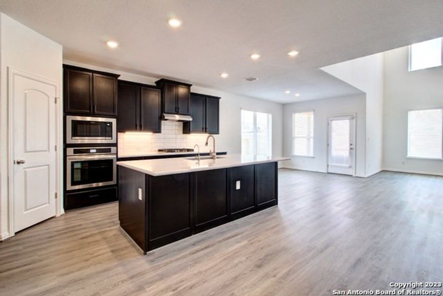 Furnished interior view inside a new home in Veramendi, New Braunfels (Image 7).