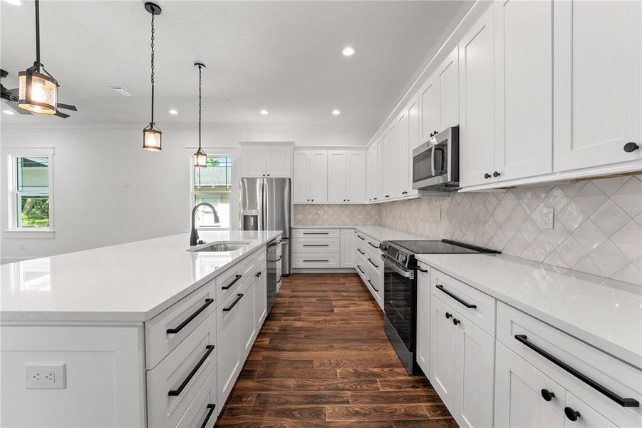 Furnished interior view inside a new home in , Tampa (Image 8).