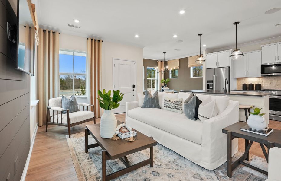 Spacious Living Room