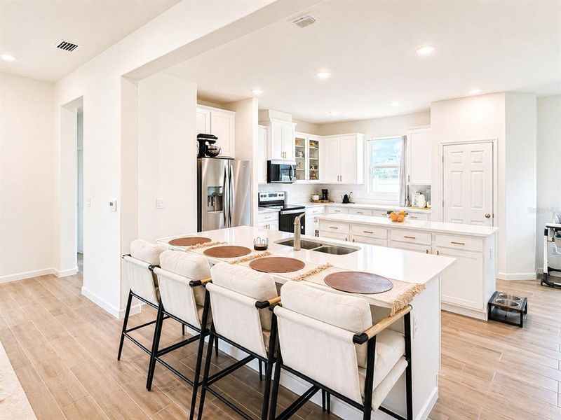 Furnished interior view inside a new home in Crystal Bay Estates, Grant-Valkaria (Image 5).