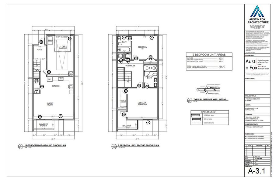 2D floor plan layout of this home in , Pompano Beach, FL (Image 3).