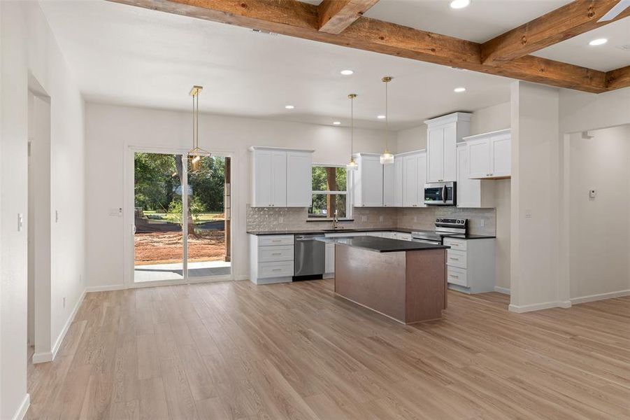 Furnished interior view inside a new home in , Granbury (Image 7). Furnished interior view inside a new home in , Granbury (Image 7).