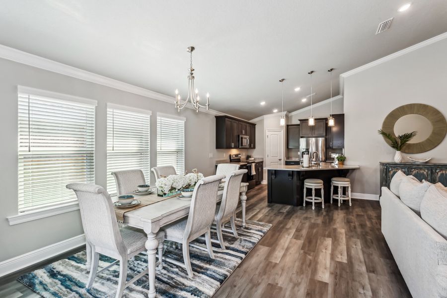 Representative furnished interior of a home built from the The Carlos by Herbst Homes in Doyle Hawkins Landing, Navarre (Image 13).