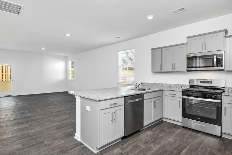 Furnished interior view inside a new home in Mulberry Landing, Orangeburg (Image 8).