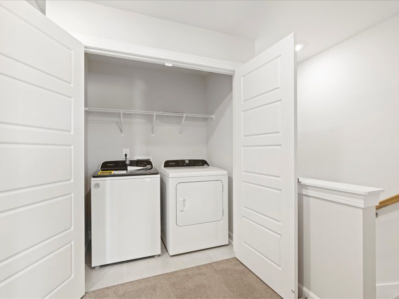 Furnished interior view inside a new home in Avalon Townes, Lyman (Image 10).