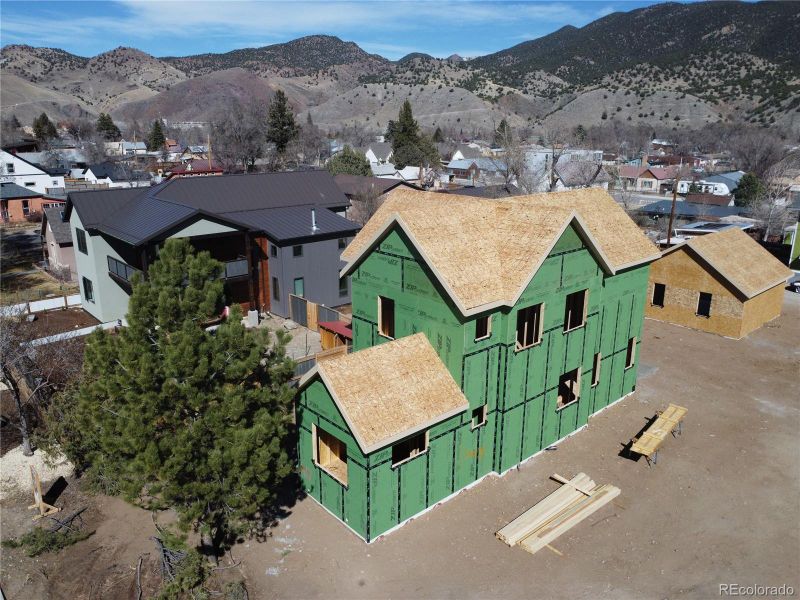 In-progress construction of a new home in , Salida, CO (Image 4).