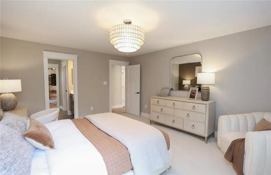 Furnished interior view inside a new home in , Pendergrass (Image 8).