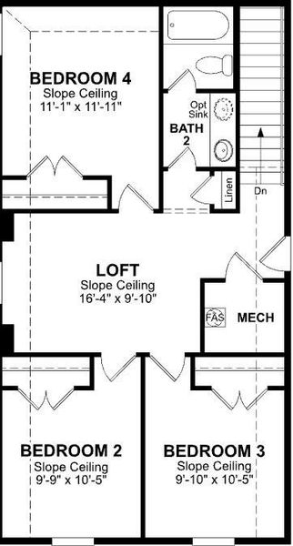 Beazer Homes Verandah Berkshire plan