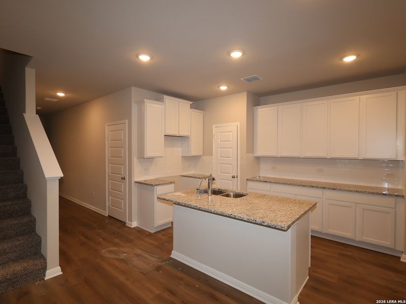 Furnished interior view inside a new home in Mesquite Ridge, San Antonio (Image 7).
