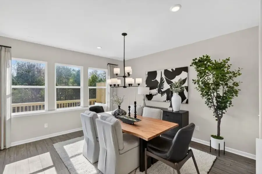 Furnished interior view inside a new home in Dreycott, Lawrenceville (Image 14).