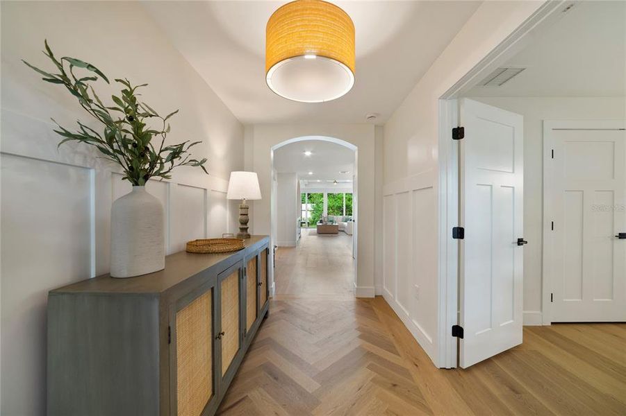 Furnished interior view inside a new home in , Winter Garden (Image 14). Furnished interior view inside a new home in , Winter Garden (Image 14).