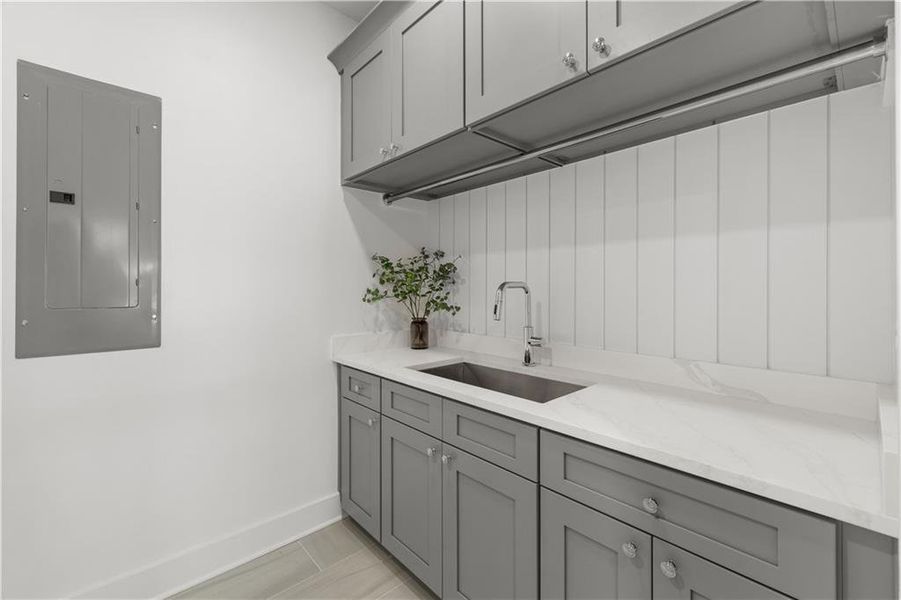 Furnished interior view inside a new home in , Johns Creek (Image 51).