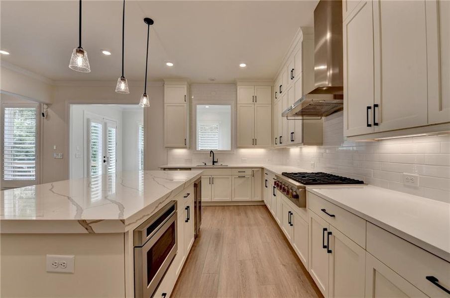 Furnished interior view inside a new home in , Duluth (Image 9). Furnished interior view inside a new home in , Duluth (Image 9).