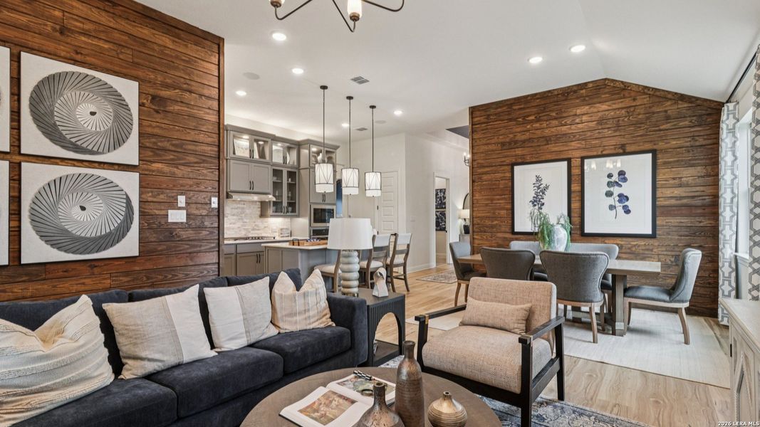 Furnished interior view inside a new home in The Crossvine, Schertz (Image 15). Furnished interior view inside a new home in The Crossvine, Schertz (Image 15).